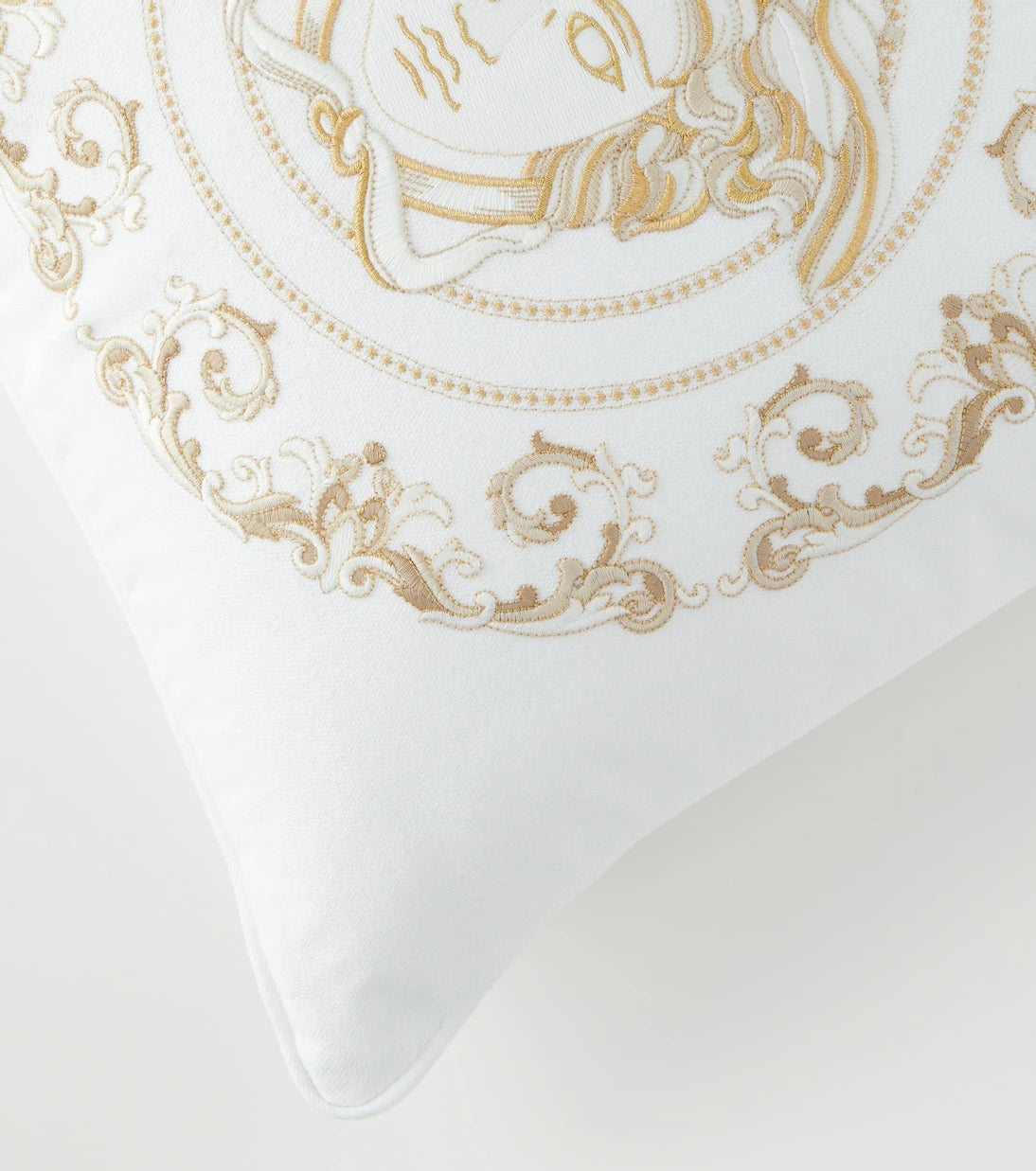 Versace Home - Medusa Gala embroidered cushion