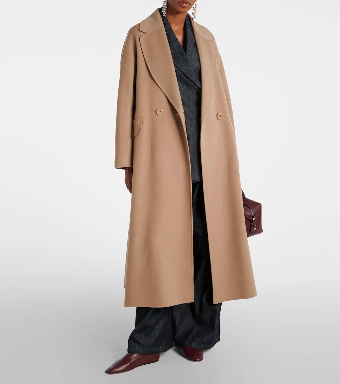 'S Max Mara - Enzo virgin wool wrap coat