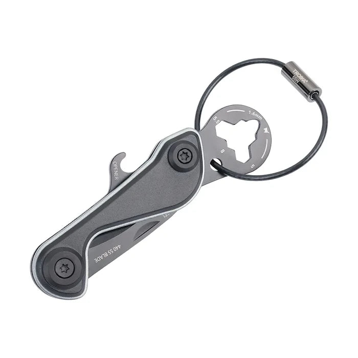 Troika metal anahtarlık 11 x 4,4 cm