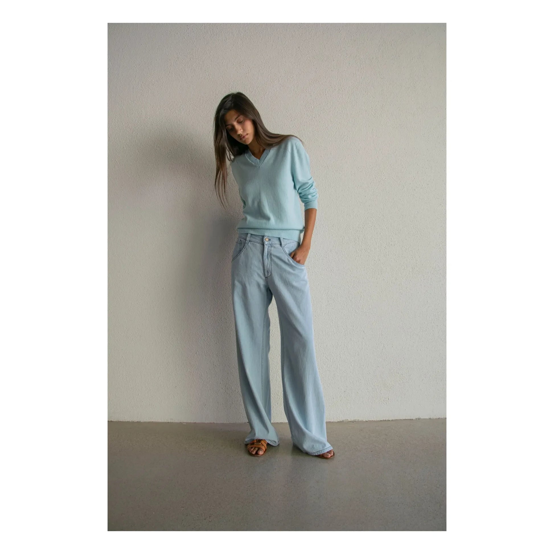 THEAVANT - Zeynep Baggy Pants | Blue
