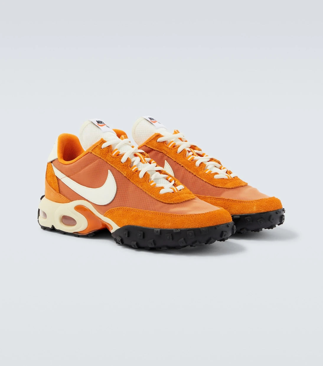Nike - حذاء سنيكرز Air Max Waffle بحواف من الشمواه