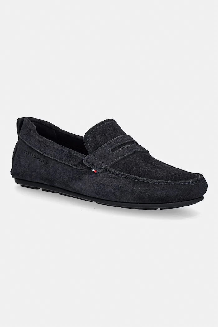Tommy Hilfiger Erkek Süet Mokasen CORE HILFIEGR SUEDE DRIVER