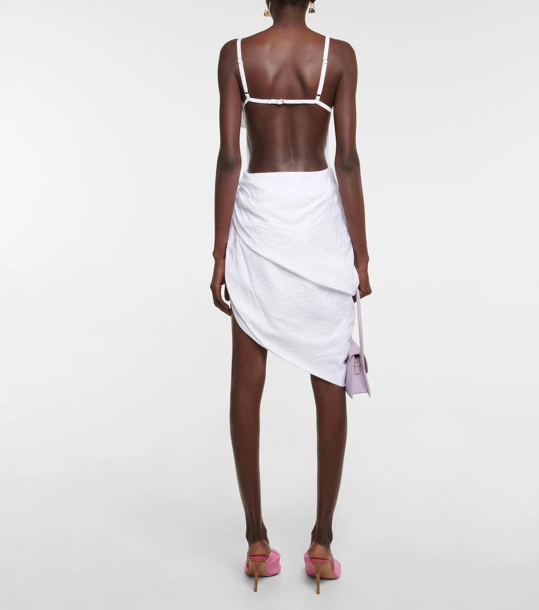 Jacquemus - فستان La Robe Saudade القصير من التول