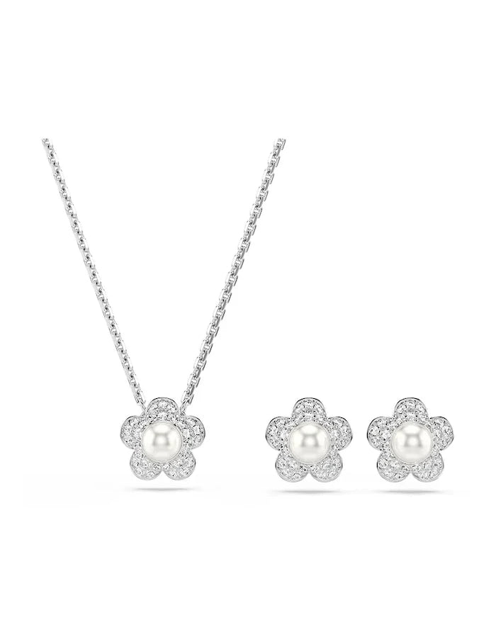 Swarovski комплект бижута дамски от метал кристал Swarovski Ariana Grande x Swarovski