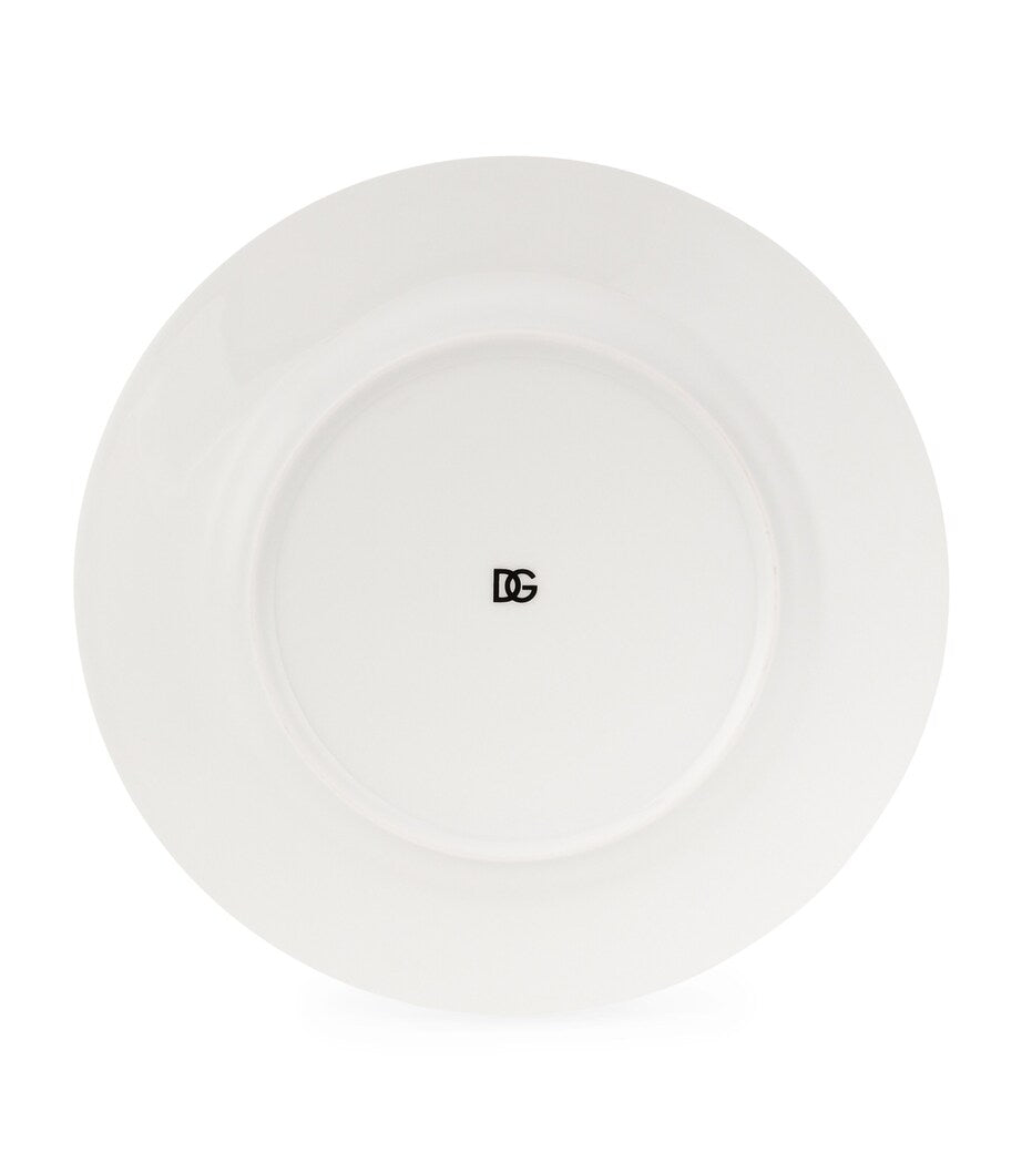 Set of 2 DG Logo Dinner Plates (26.5cm)