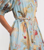 Zimmermann Multi Silk Palm Ascension Maxi Dress
