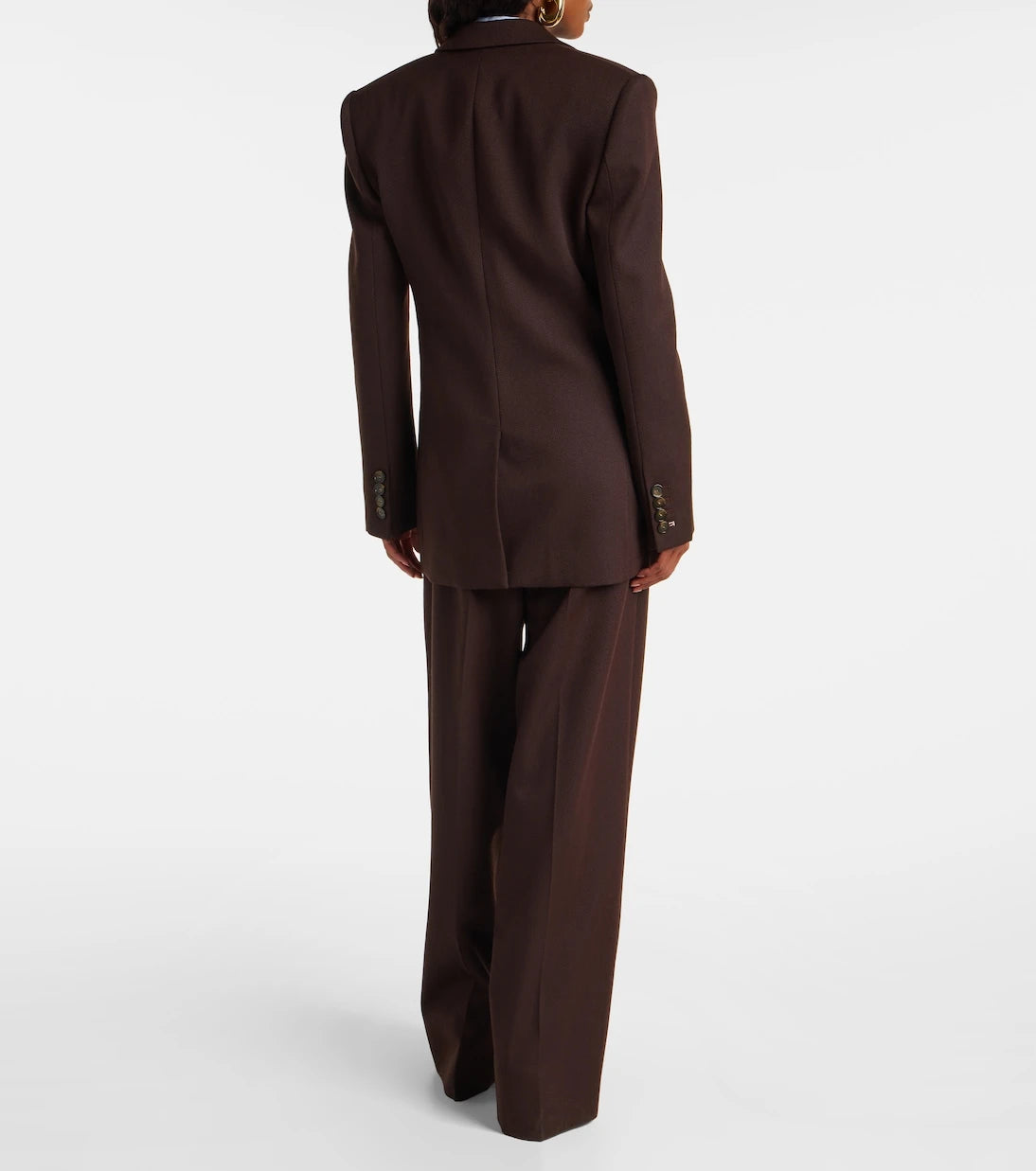 Stella McCartney - Single-breasted virgin wool blazer