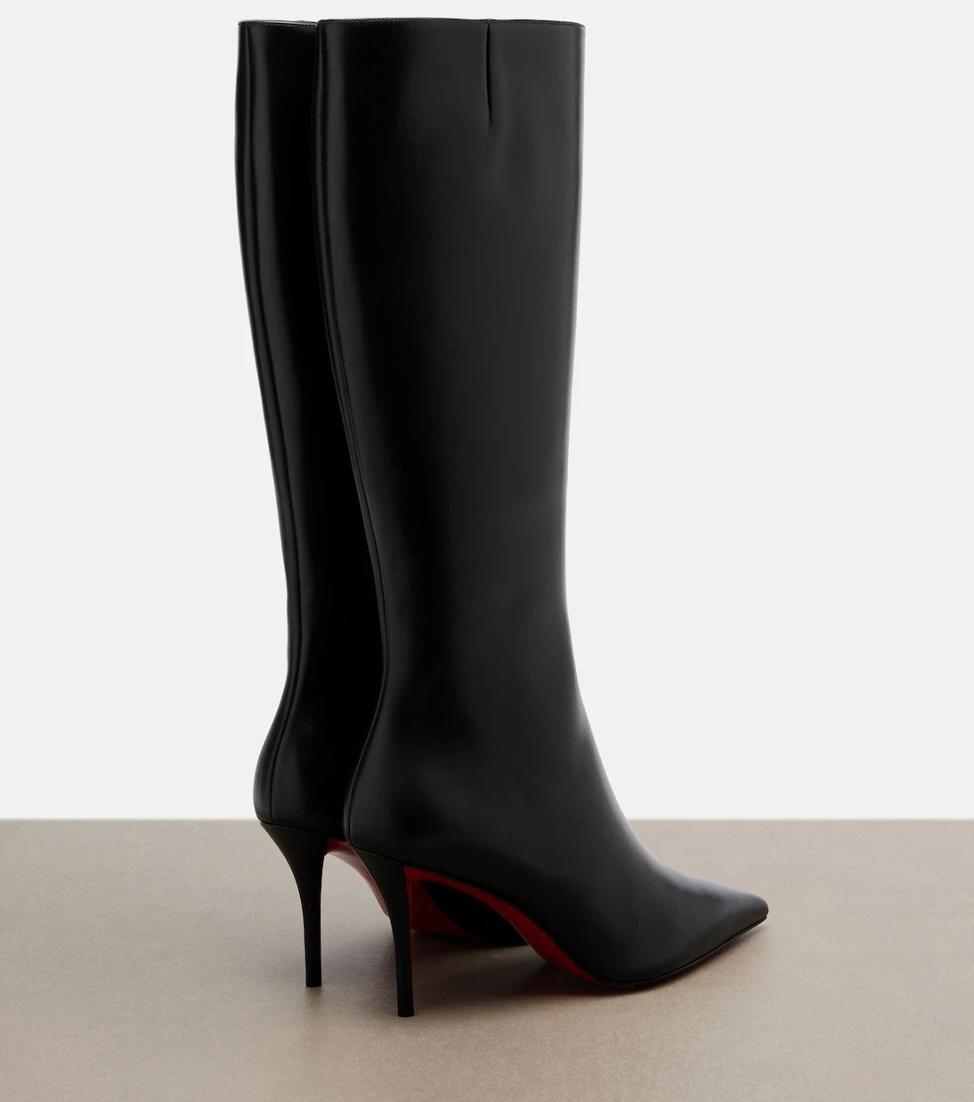 Christian Louboutin - Miss Z leather knee-high boots