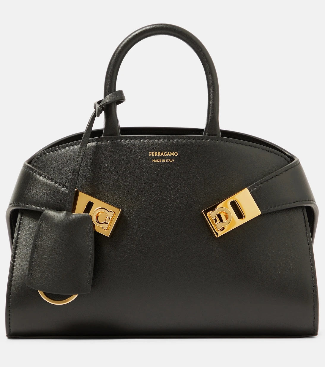 Ferragamo - Hug Mini leather tote bag