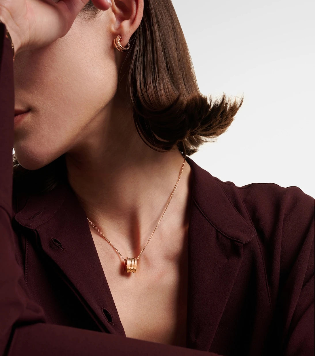 Bvlgari - B.zero1 18kt rose gold necklace