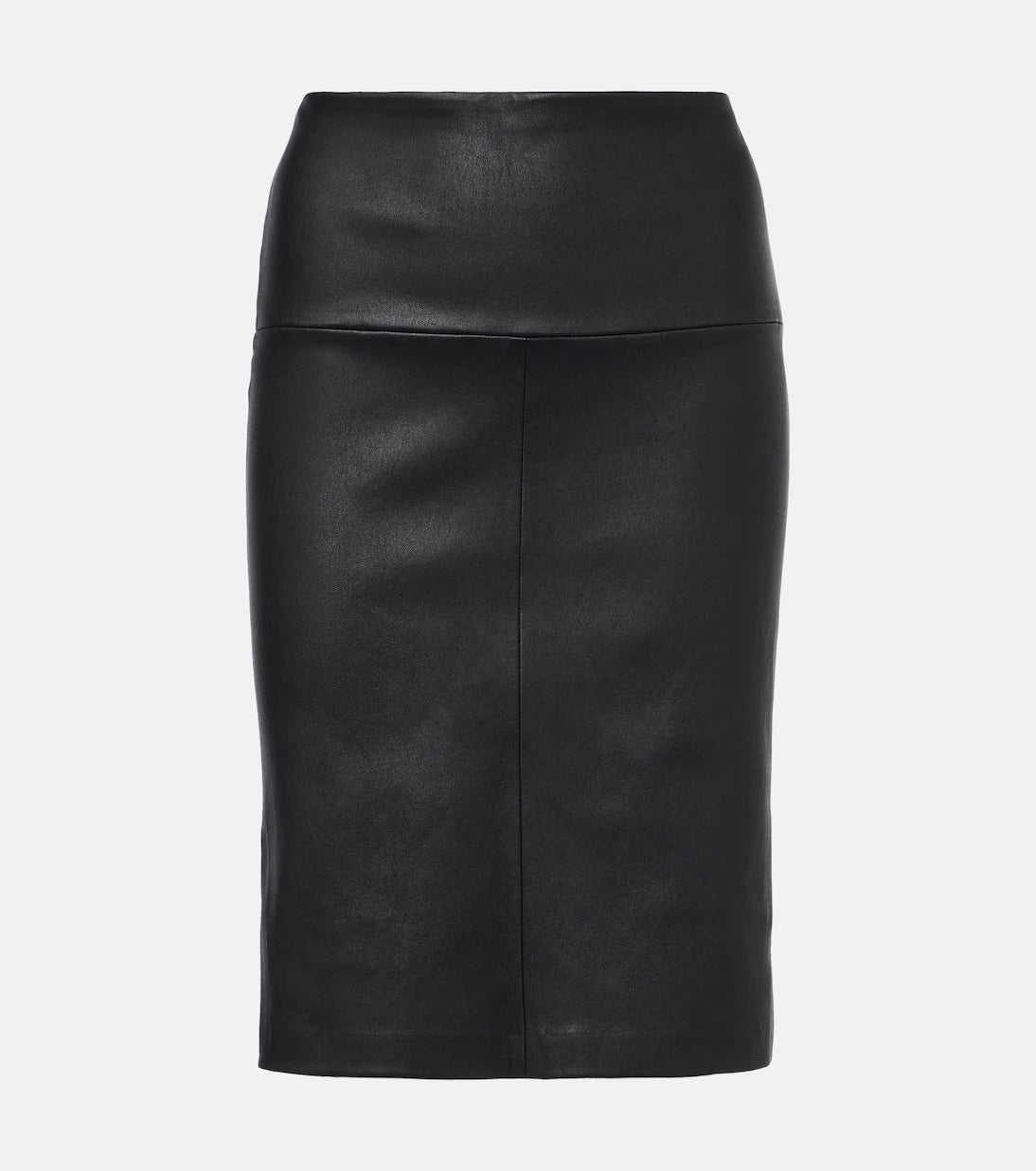 Stouls - Gin leather midi skirt