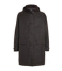 Barbour Brown Waxed Water-Resistant Beaudale Trench Coat