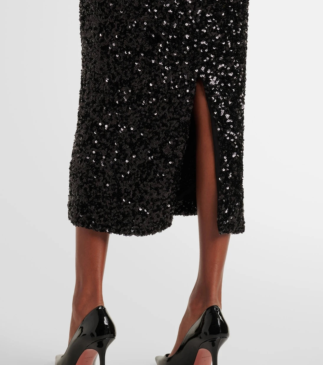 Rotate - Sequined midi skirt