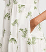 Erdem Multi Embroidered Maxi Shirt Dress