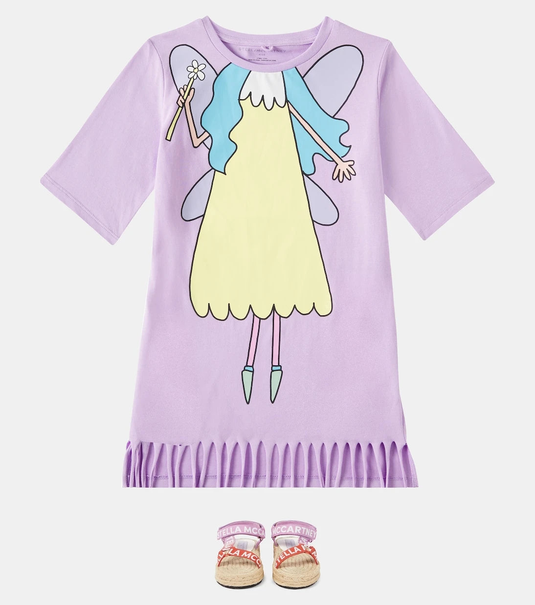 Stella McCartney Kids - Printed cotton jersey dress