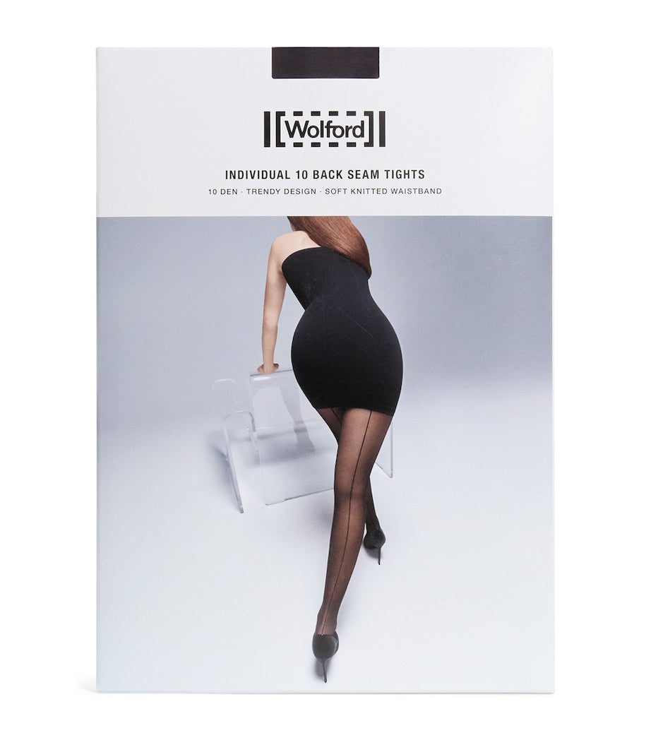 Wolford Brown Individual 10 Tights