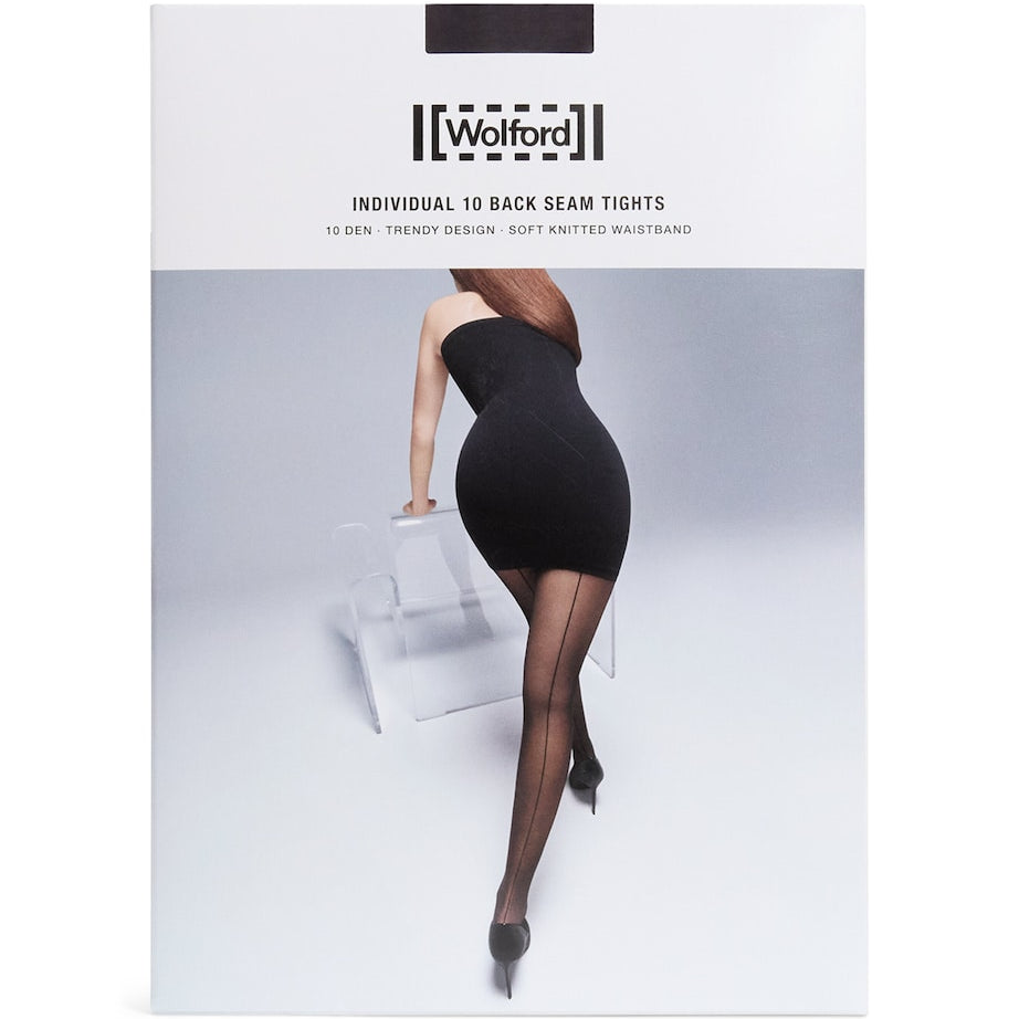Wolford Brown Individual 10 Tights