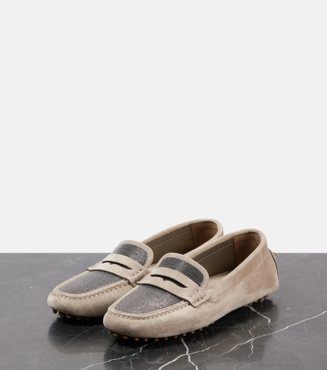 Brunello Cucinelli - Suede loafers