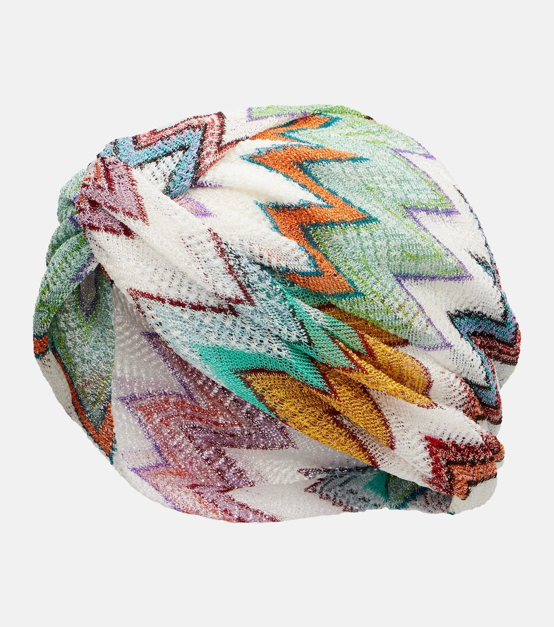 Missoni - طوق رأس لاميه بنقشة متعرجة