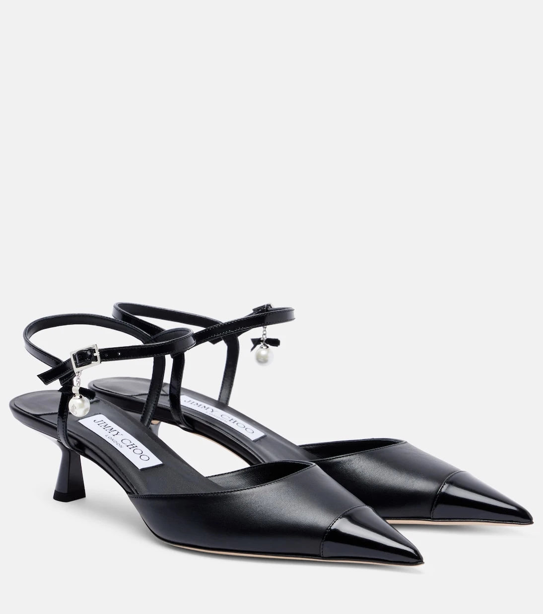 Jimmy Choo - Aren 45 leather pumps