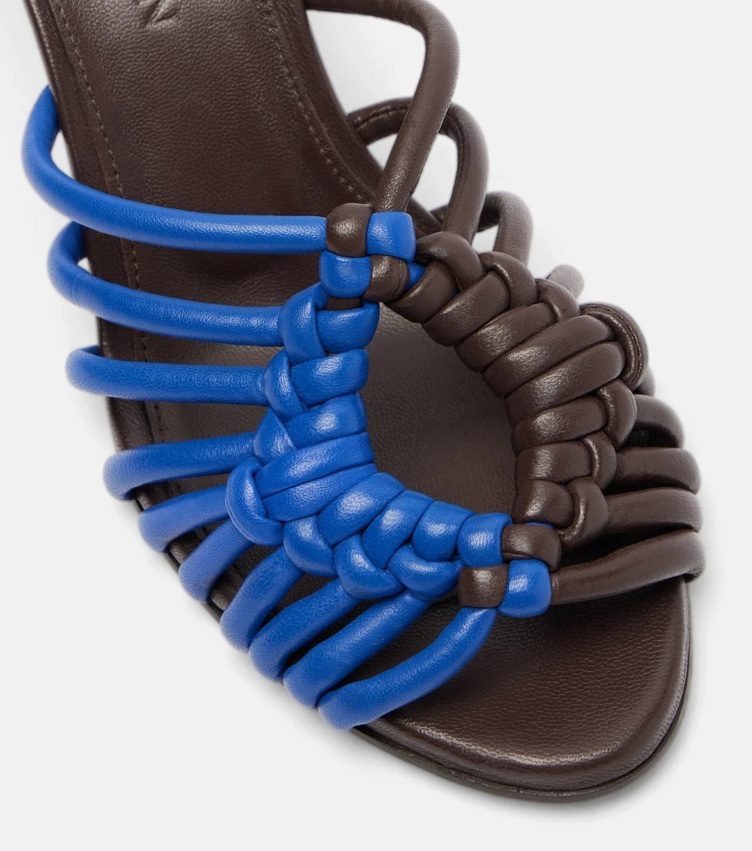 JW Anderson - Plot woven leather sandals