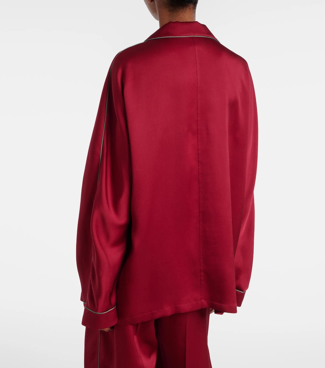 Givenchy - قميص من الساتان الحريري