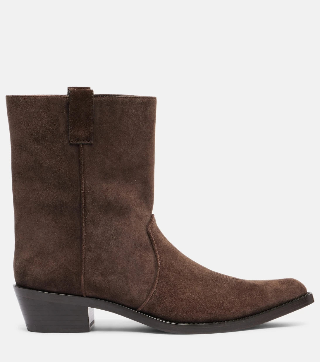 Khaite - Clive 35 suede ankle boots