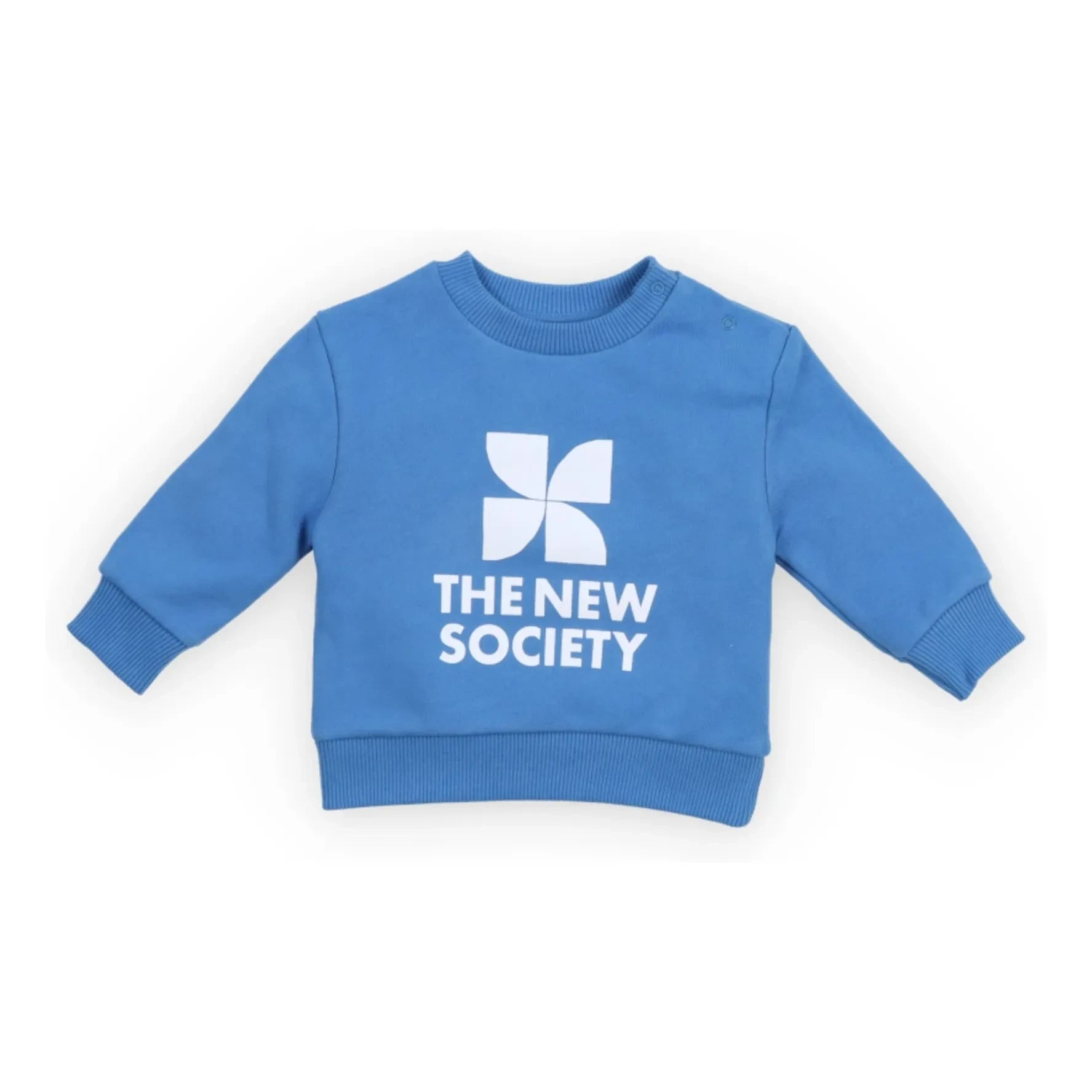 the new society - TNS Logo sweatshirt | Azure blue