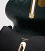 Burberry Black Mini Leather Rocking Horse Shoulder Bag