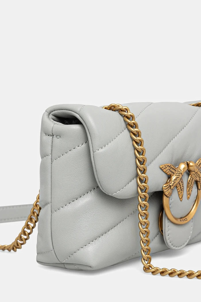 Pinko kadın deri crossbody çanta