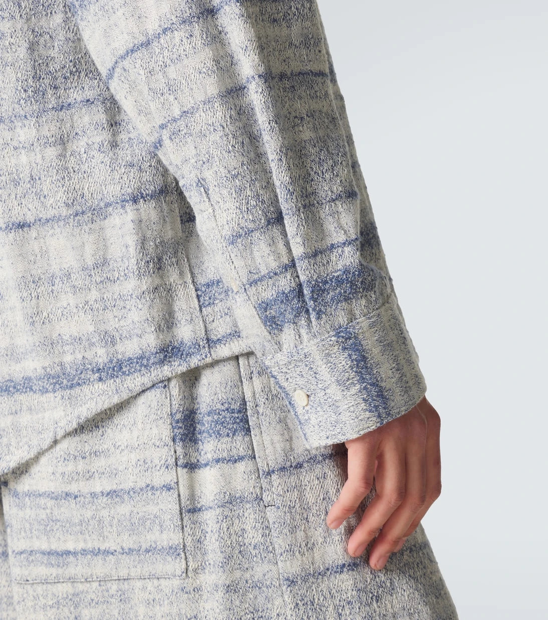 Loewe - Paula's Ibiza denim jacquard shirt
