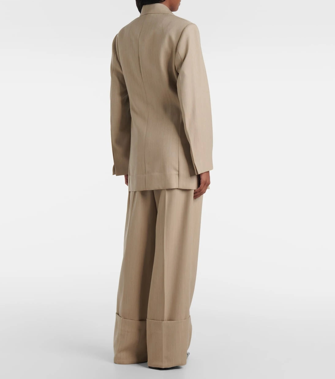 Victoria Beckham - Belted wool blazer