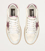 Golden Goose White Leather Ball Star Sneakers