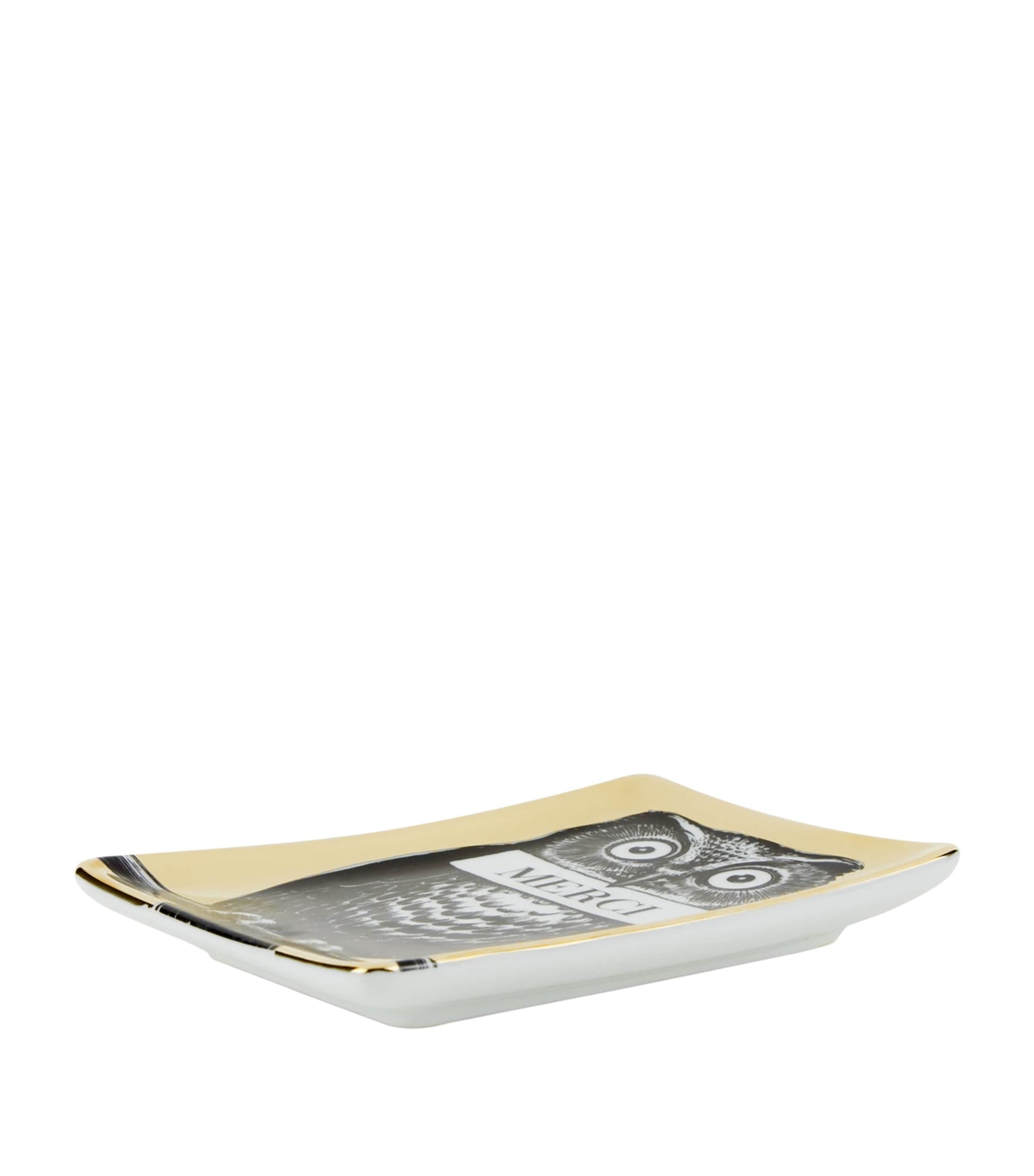 Rectangular Porcelain Ashtray