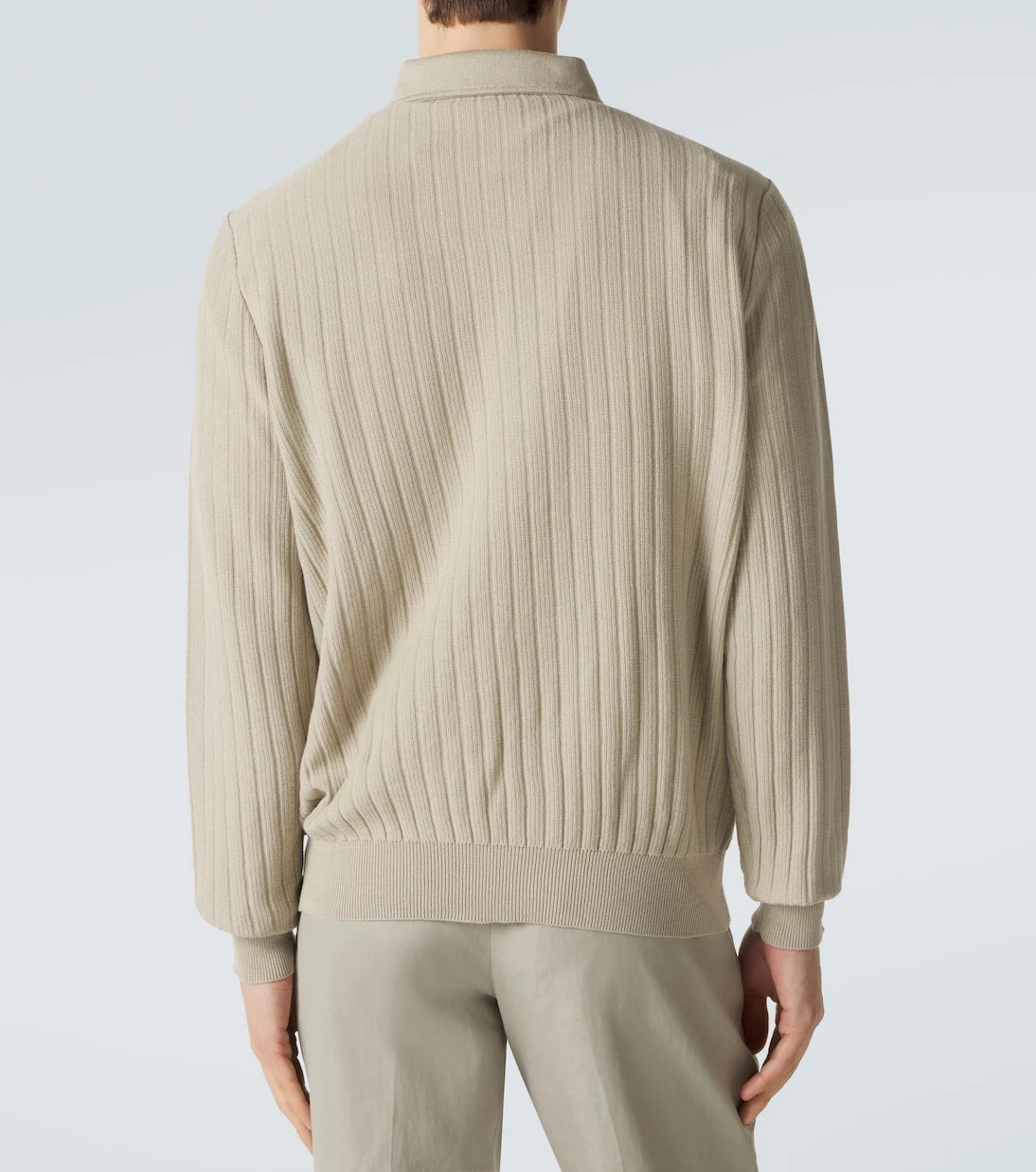 Lardini - Cotton polo sweater
