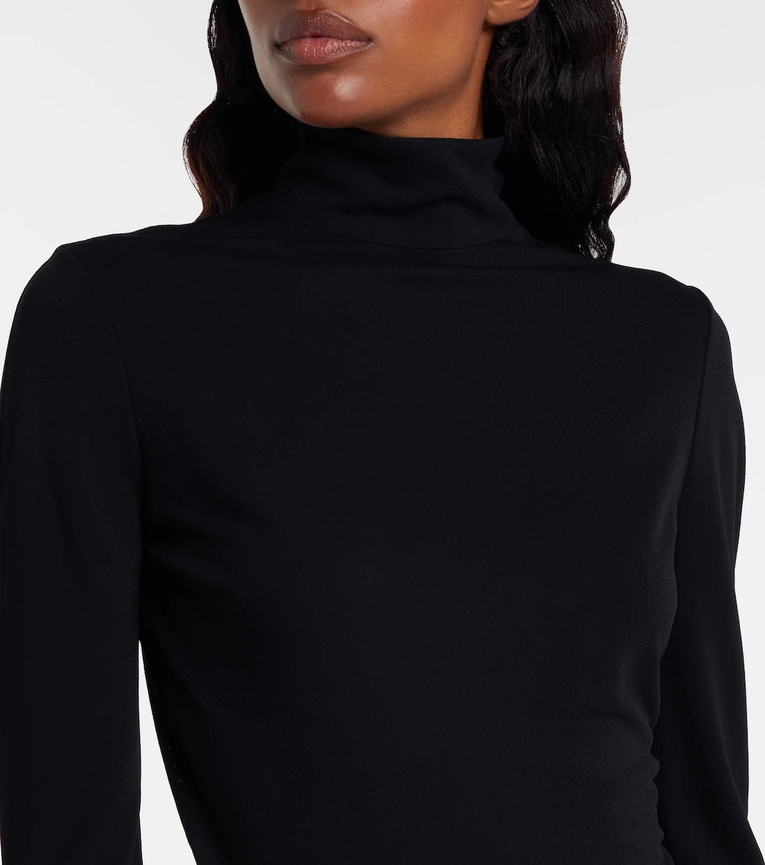 Alaïa - Open-back jersey bodysuit