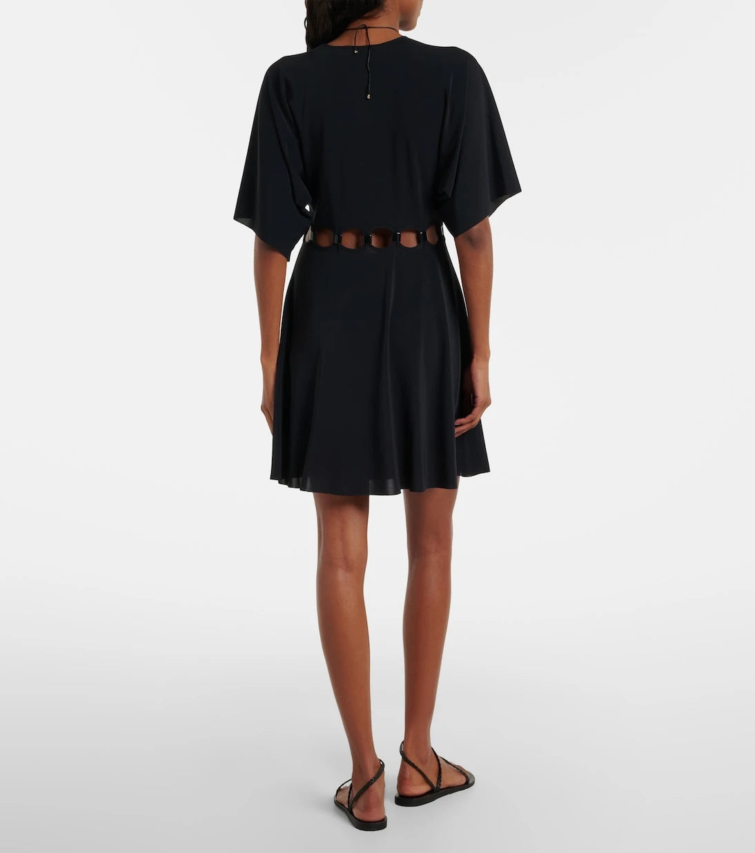 Eres - Connection cutout jersey minidress