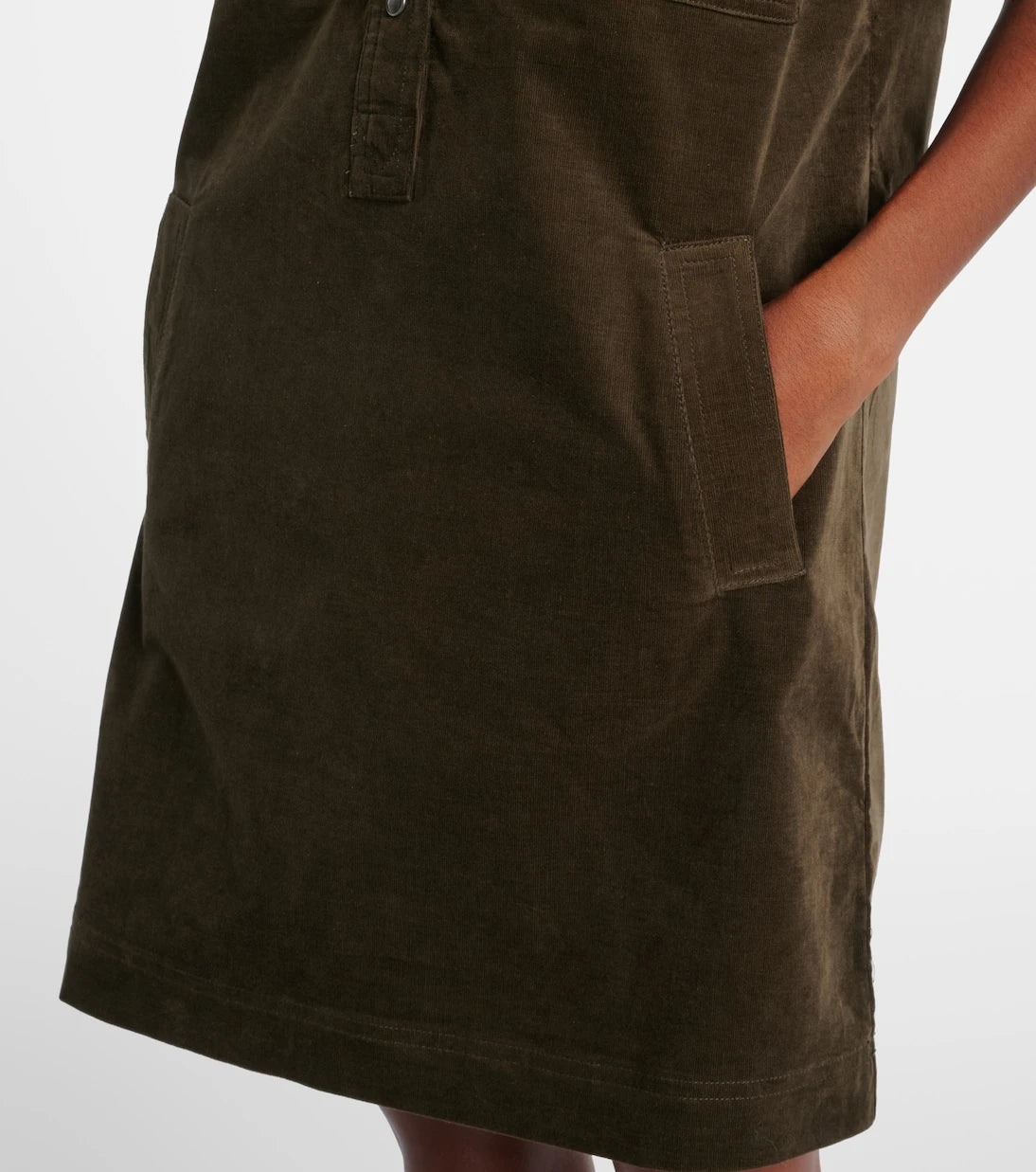 Veronica Beard - Koulis cotton-blend corduroy minidress