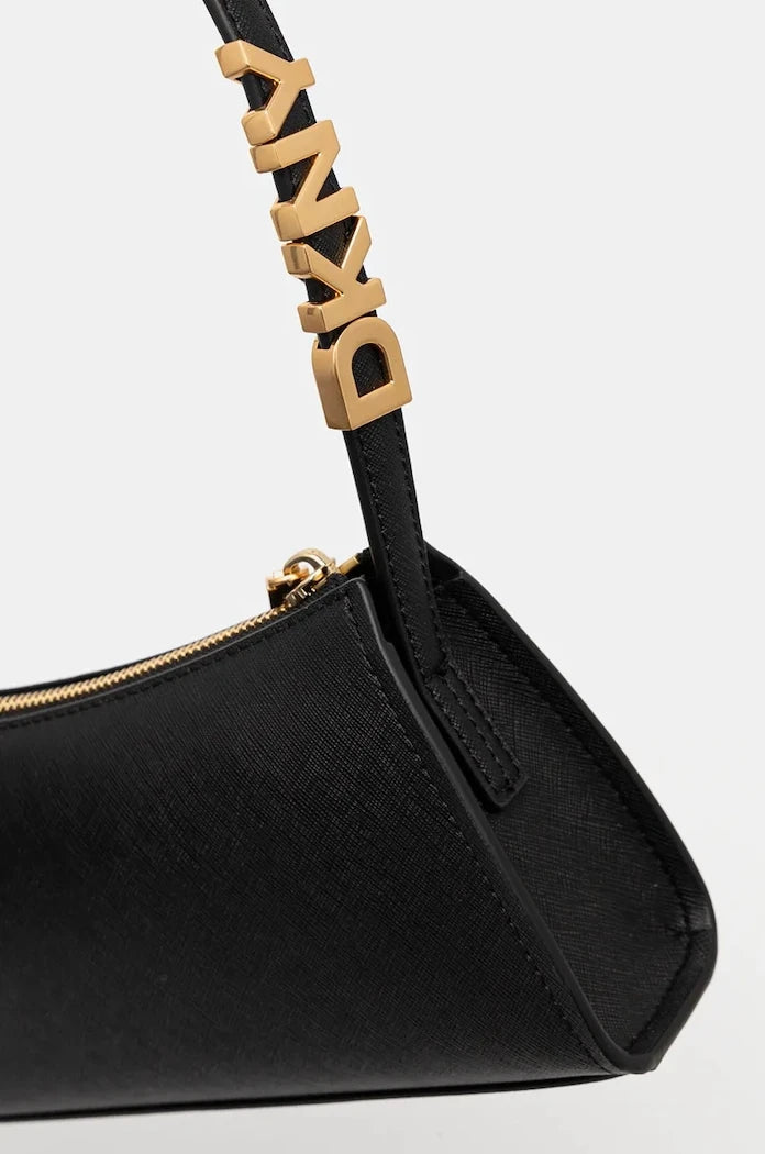 DKNY чанта тип багета дамска от кожа