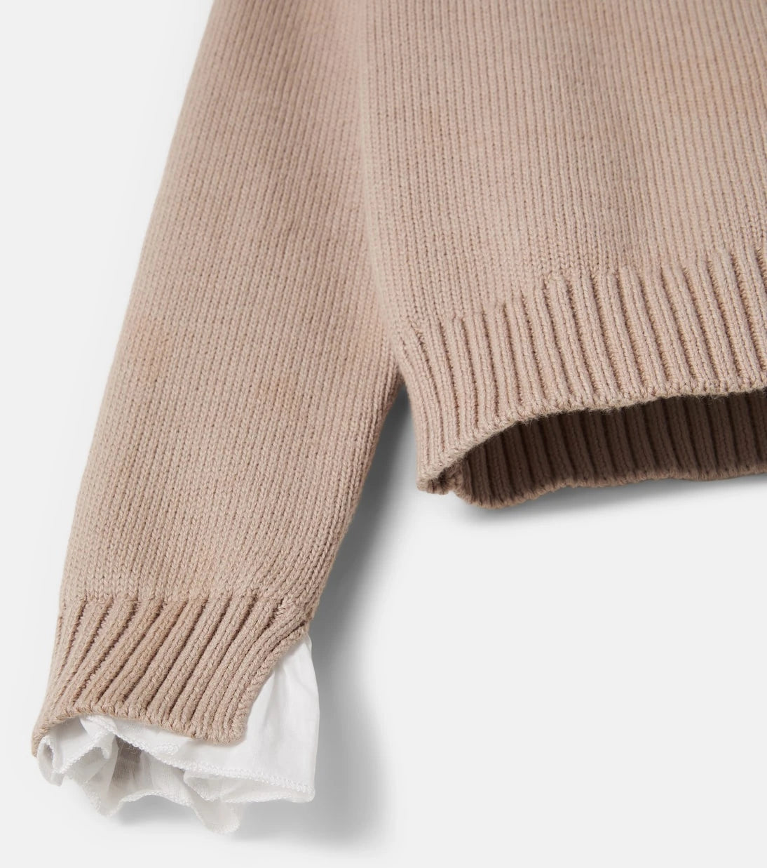 Monnalisa - Cotton and wool sweater