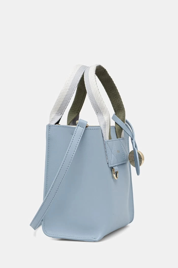 Furla чанта crossbody дамска от кожа Divide It Mini Tote