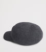 Weekend Max Mara Wool-Blend Knitted Baseball Cap LIGHT GREY