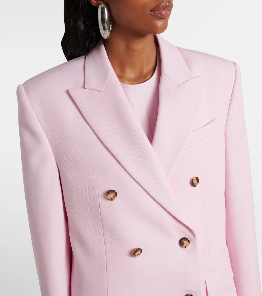 Wardrobe.NYC - Double-breasted virgin wool blazer