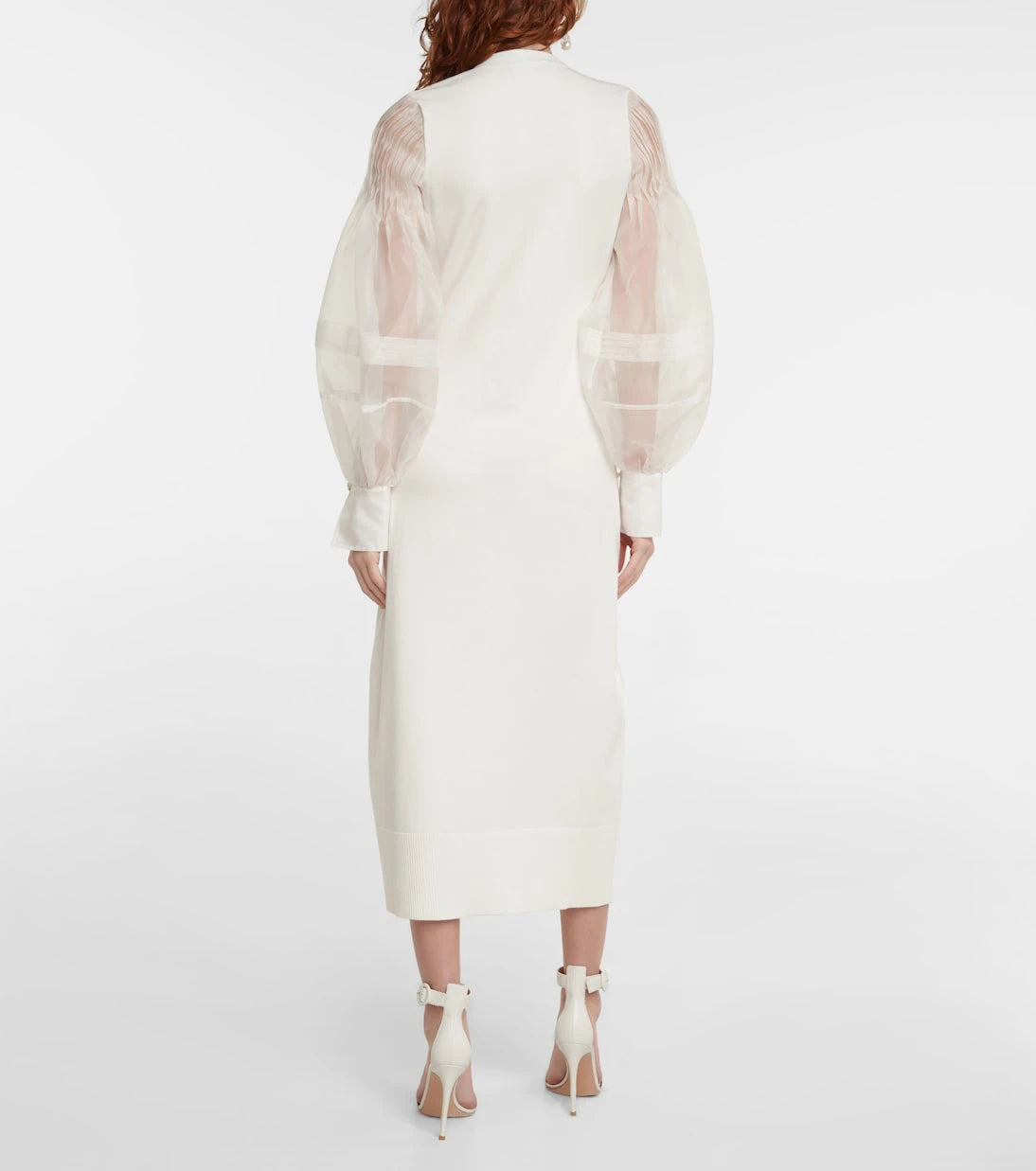 Altuzarra - فستان حريري ميدي هارمونيا