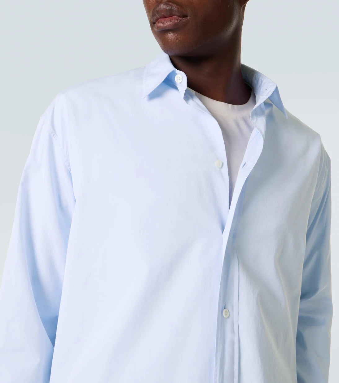 The Row - Granada cotton chambray shirt