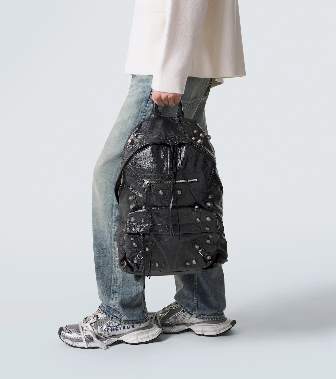 Balenciaga - Le Cagole leather backpack
