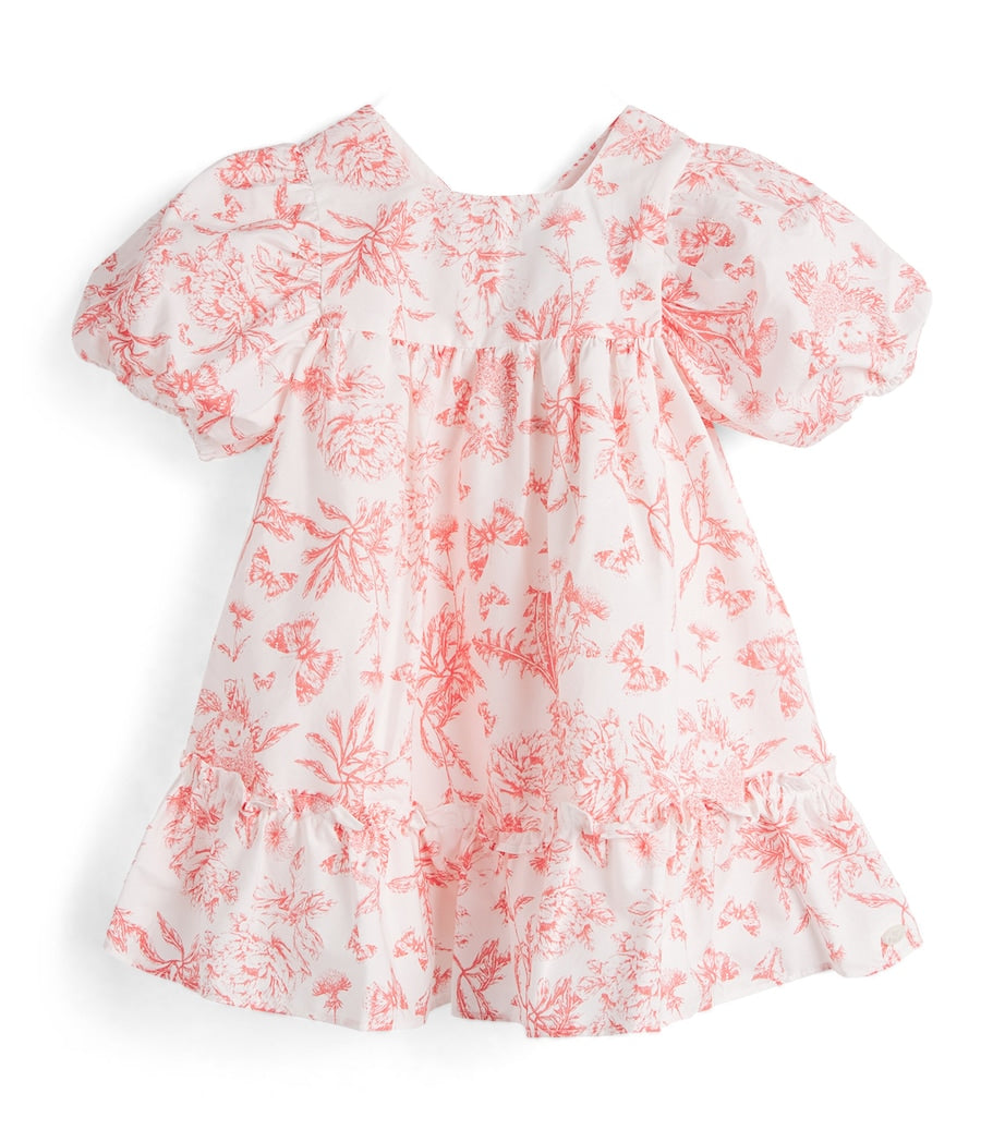 Tartine et Chocolat Pink Cotton Printed Dress (3 Months - 4 Years)