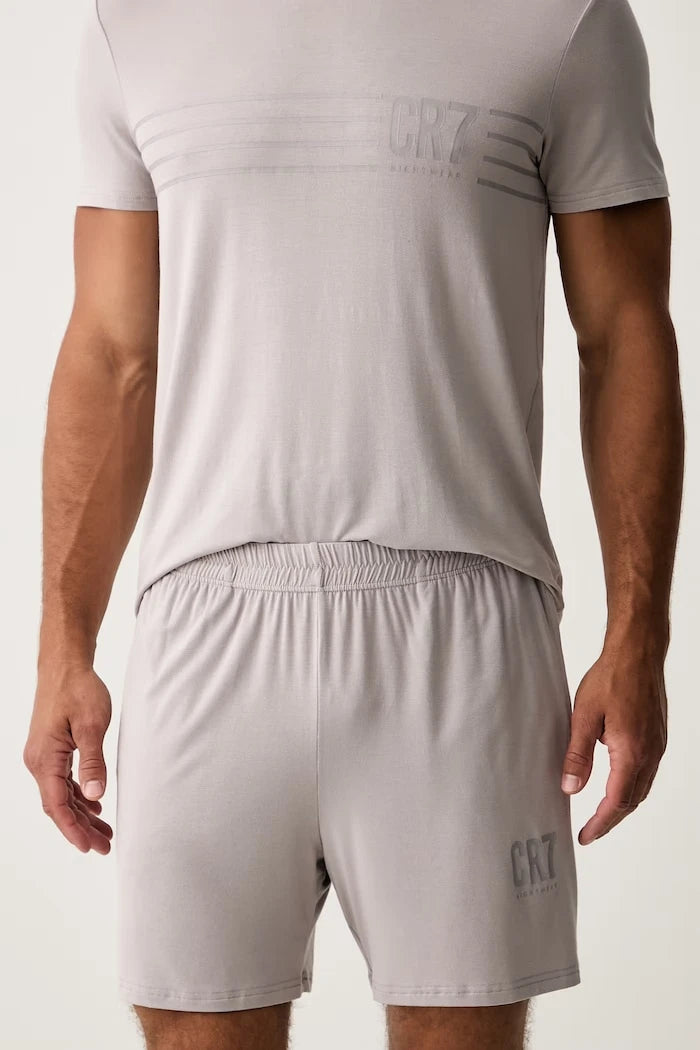 CR7 Cristiano Ronaldo iki parçalı erkek modal pijama x MODAL CONCEPT