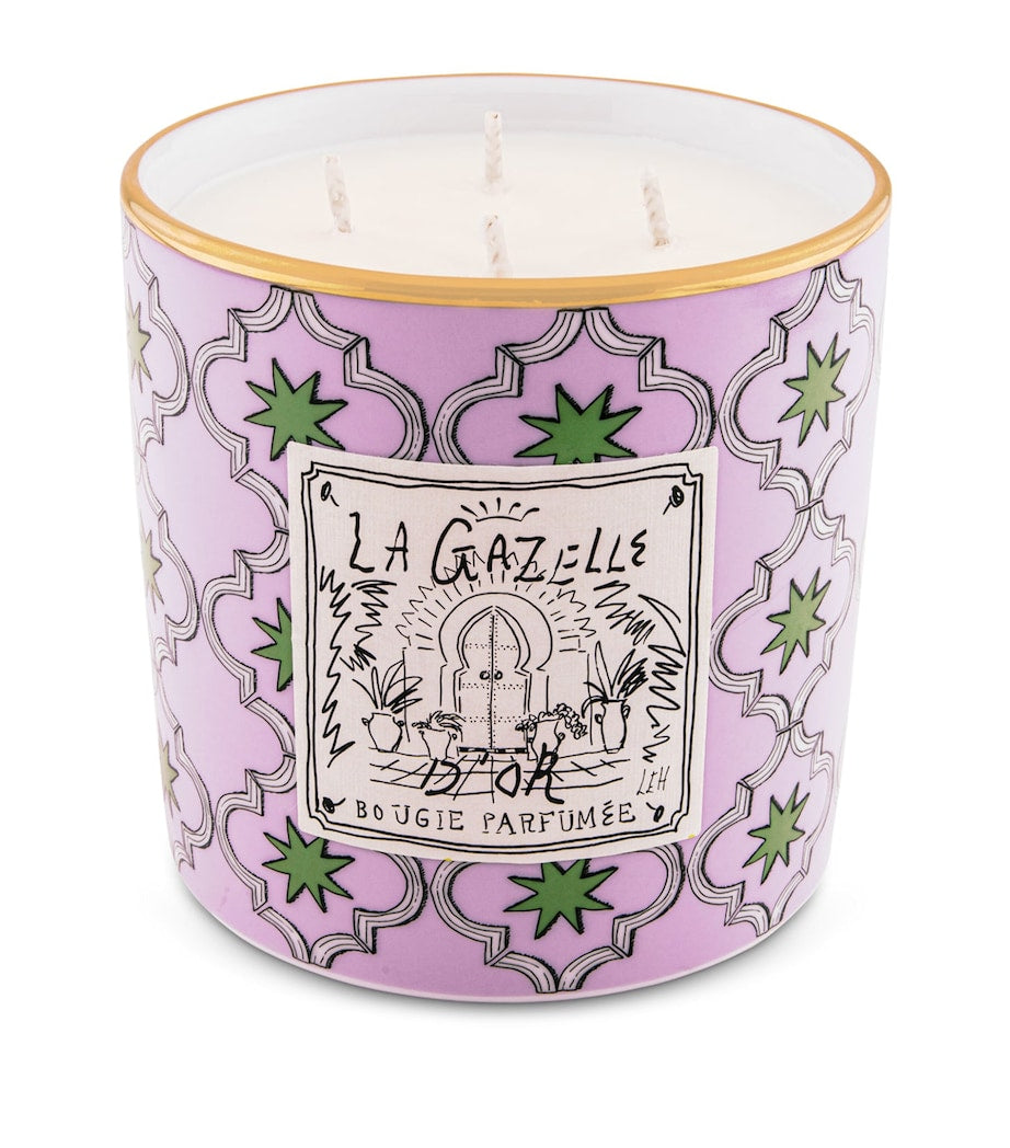 GINORI 1735 x Luke Edward Hall Large La Gazelle D’Or Scented Candle