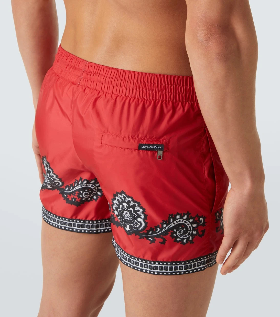 Dolce&Gabbana - Printed swim trunks